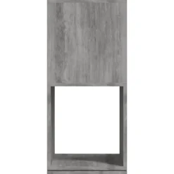 vidaXL Armario giratorio aglomerado gris hormigón 34,5x34,5x75,5 cm Gris hormigón Online