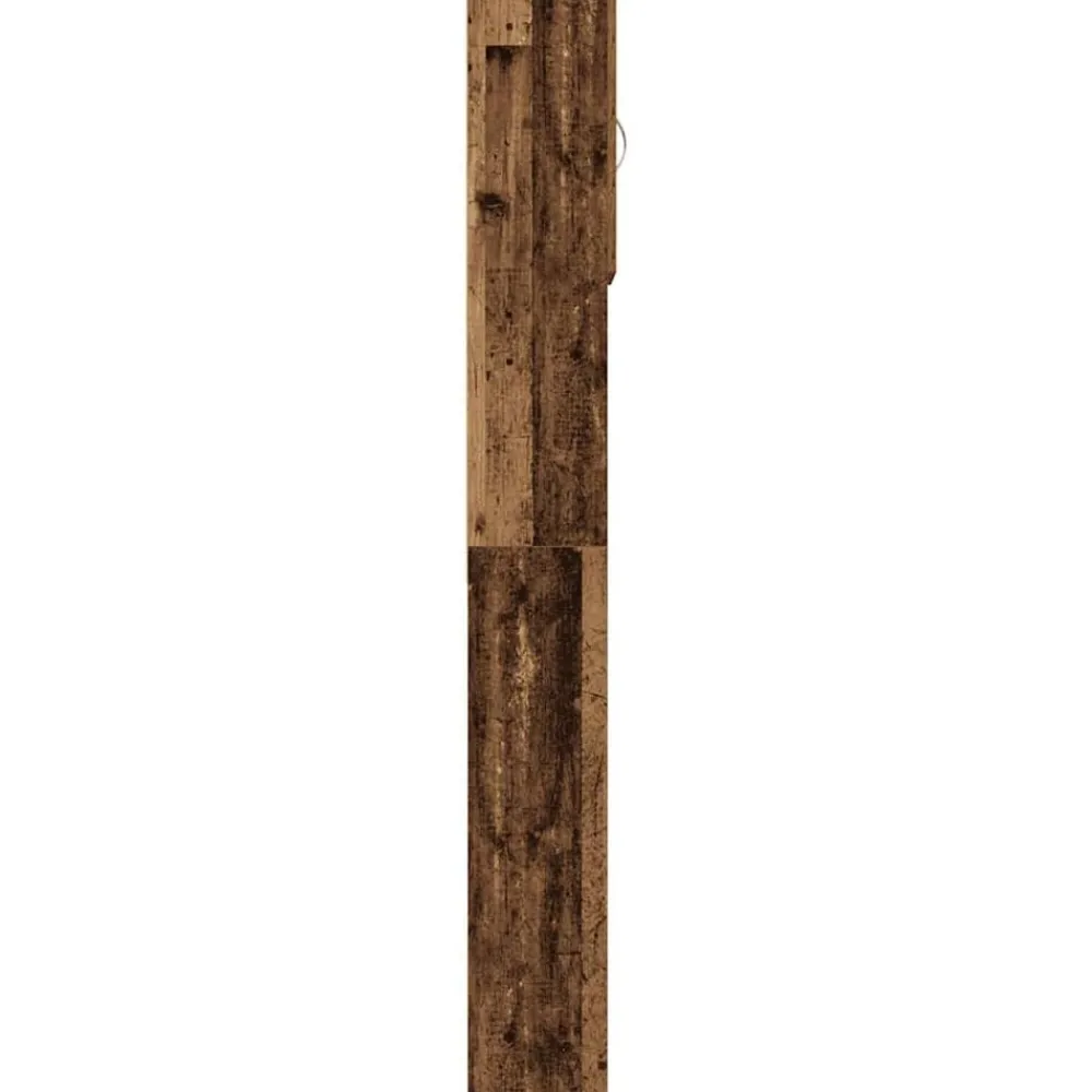 vidaXL Accesorios Para Electrodomésticos-Armario lavadora madera ingeniería 64x24x190 cm