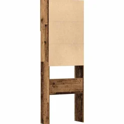 vidaXL Accesorios Para Electrodomésticos-Armario lavadora madera ingeniería 64x24x190 cm