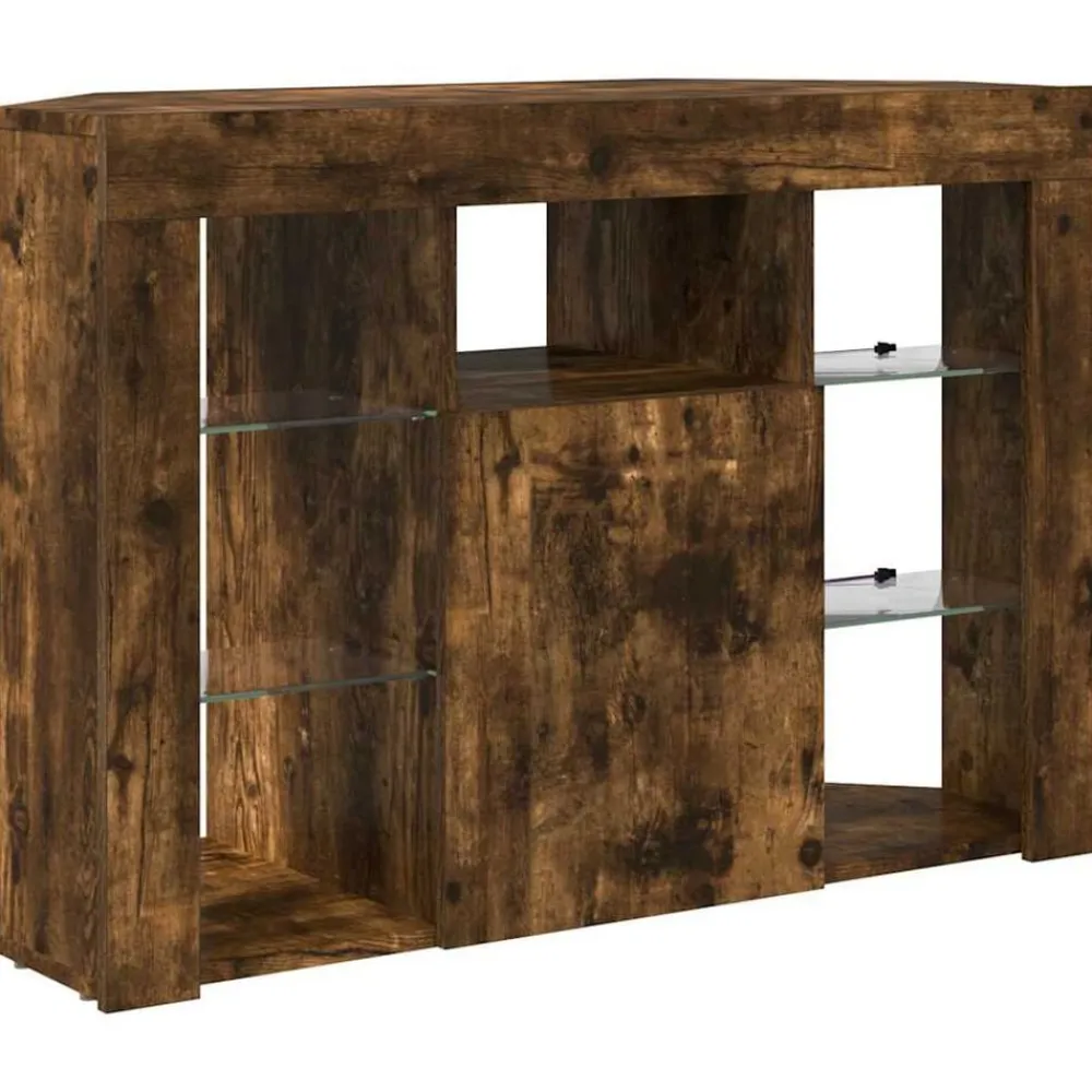 vidaXL Muebles Tv-Armario LED para TV de Esquina 100x40x68cm
