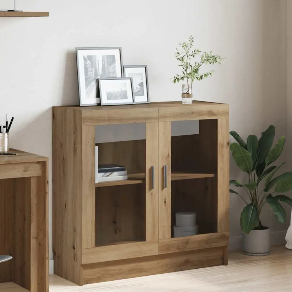 vidaXL Estanterías-Armario libros madera ingeniería 82,5x30,5x80 cm