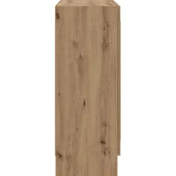 vidaXL Estanterías-Armario libros madera ingeniería 82,5x30,5x80 cm