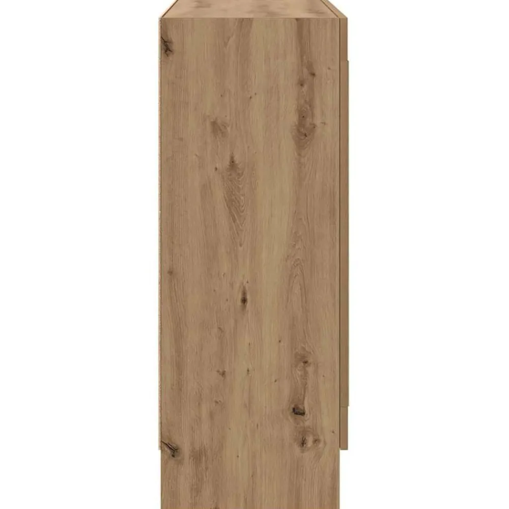 vidaXL Estanterías-Armario libros madera ingeniería 82,5x30,5x80 cm