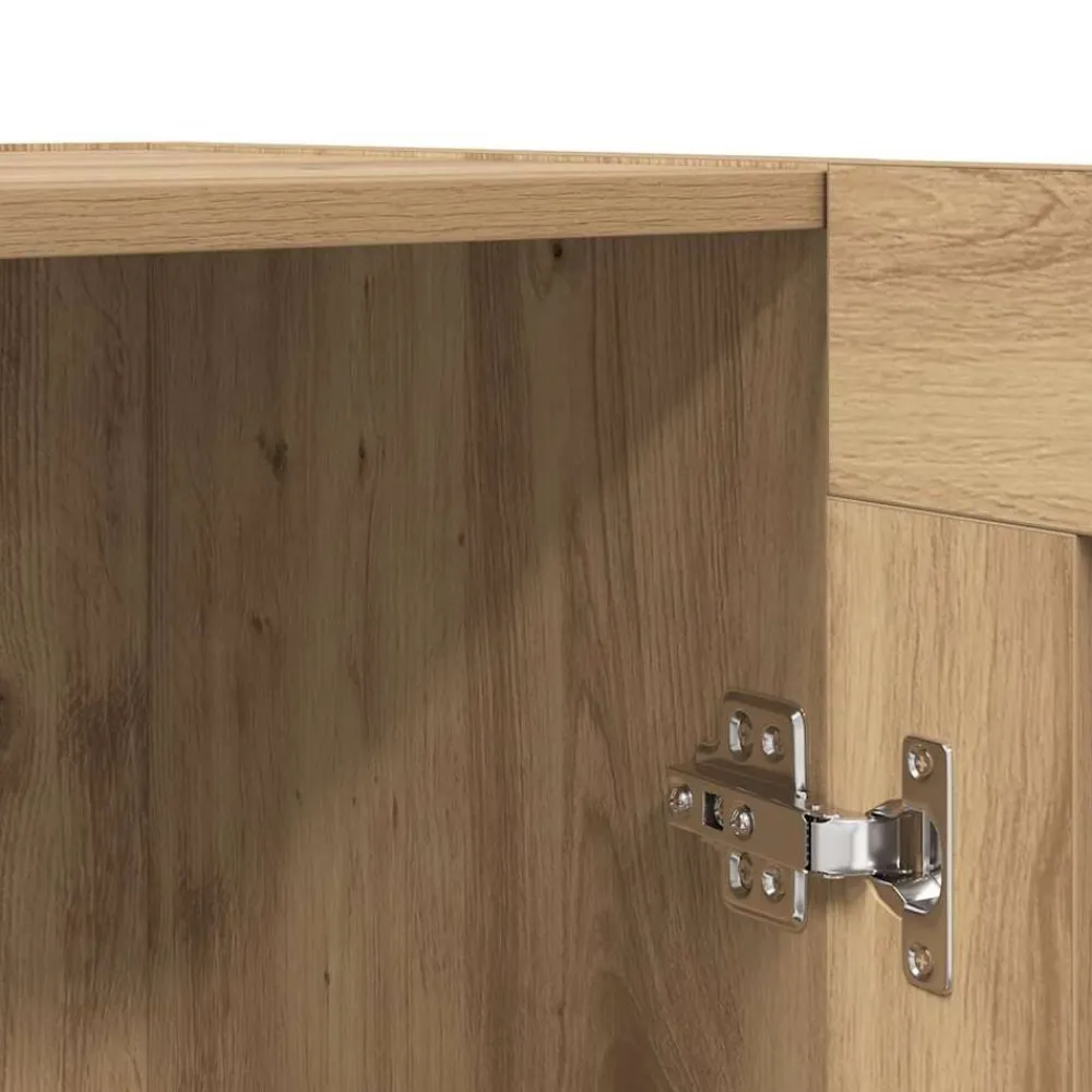 vidaXL Estanterías-Armario libros madera ingeniería 82,5x30,5x80 cm