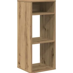vidaXL Armario libros madera ingeniería 34x31x80 cm Roble artisan
