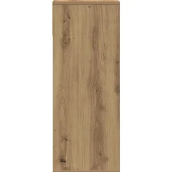 vidaXL Armario libros madera ingeniería 34x31x80 cm Roble artisan