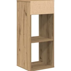 vidaXL Armario libros madera ingeniería 34x31x80 cm Roble artisan