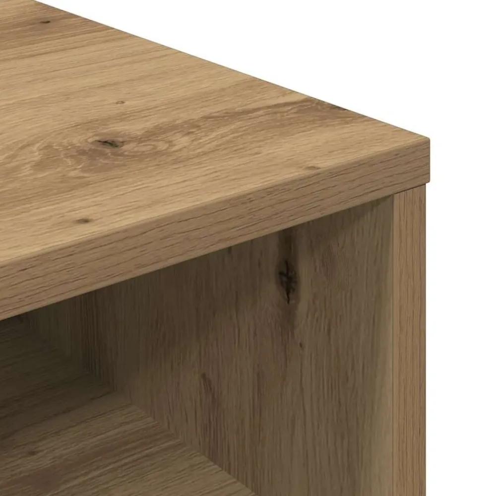 vidaXL Armario libros madera ingeniería 34x31x80 cm Roble artisan