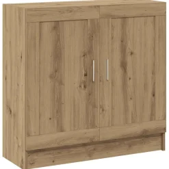vidaXL Armario libros madera ingeniería 82,5x30,5x80 cm Roble artisan