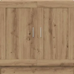 vidaXL Armario libros madera ingeniería 82,5x30,5x80 cm Roble artisan