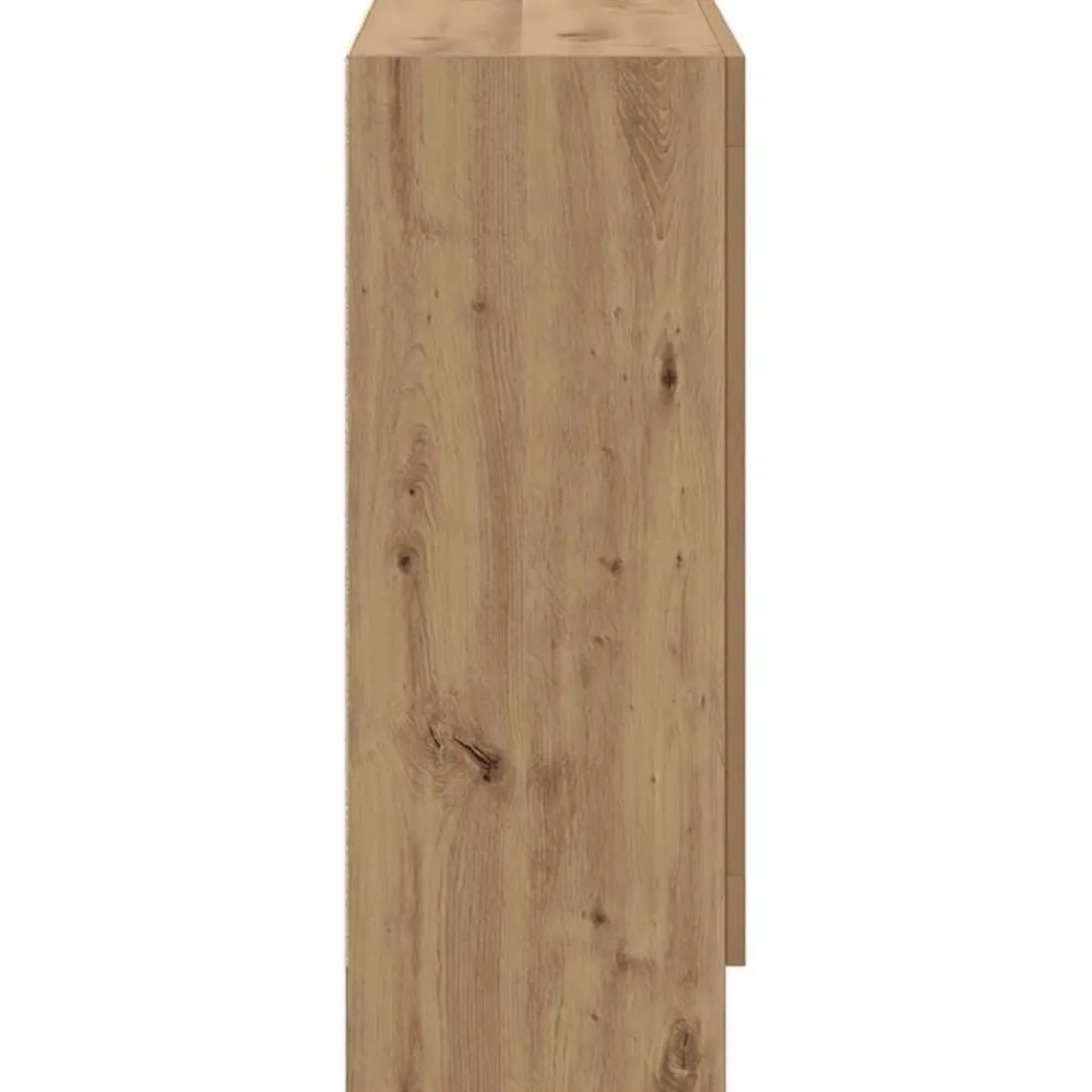 vidaXL Armario libros madera ingeniería 82,5x30,5x80 cm Roble artisan