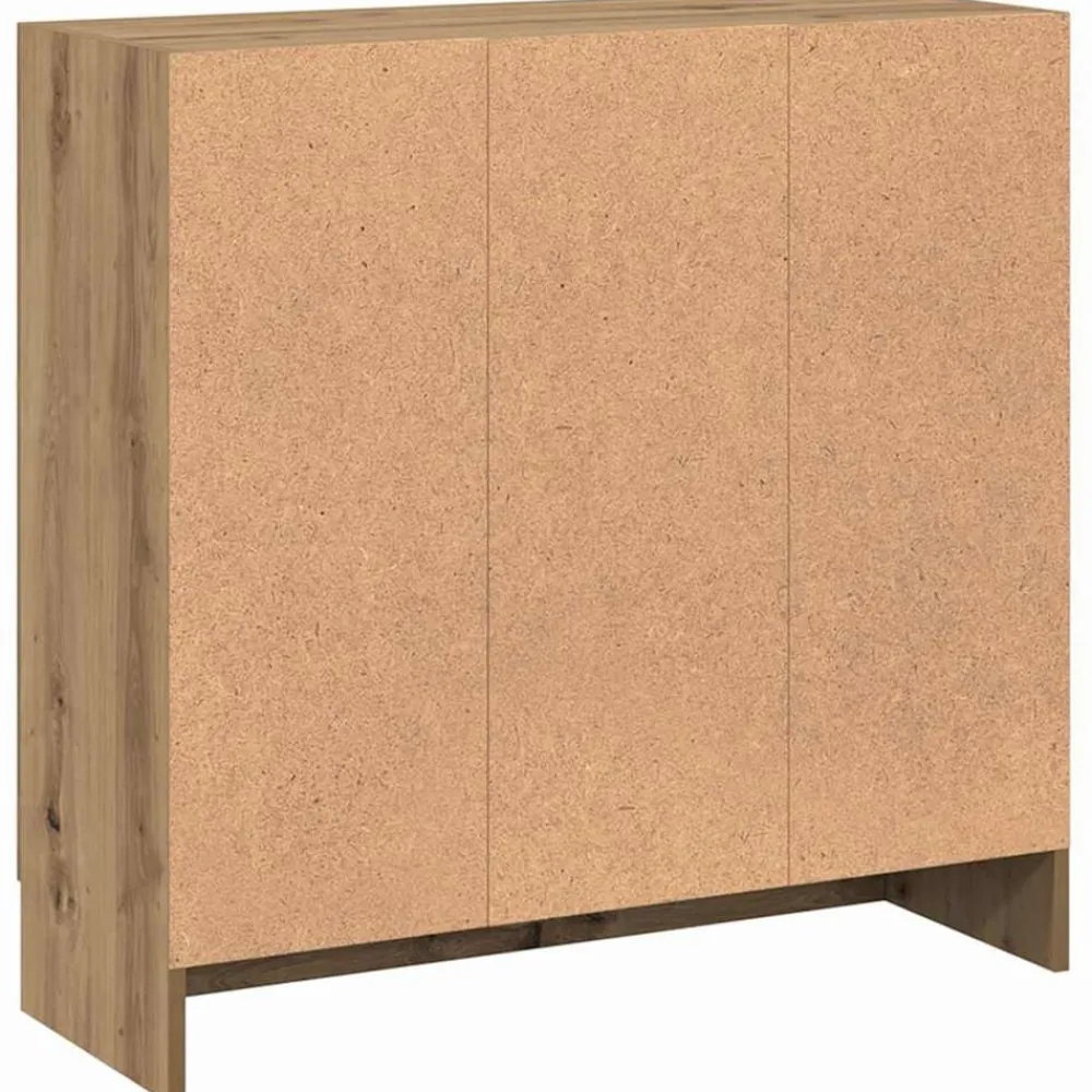 vidaXL Armario libros madera ingeniería 82,5x30,5x80 cm Roble artisan
