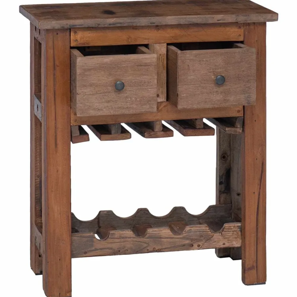 vidaXL Cocina Y Comedor-Armario Marrón 60 x 30 x 70 cm Madera sólida recuperada