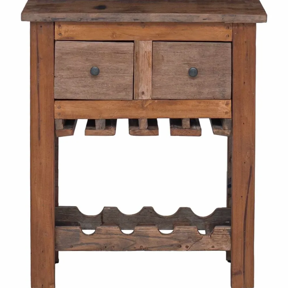 vidaXL Cocina Y Comedor-Armario Marrón 60 x 30 x 70 cm Madera sólida recuperada