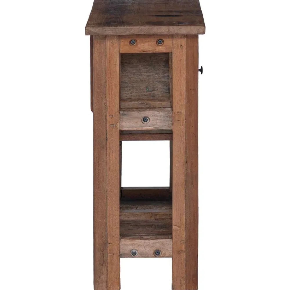 vidaXL Cocina Y Comedor-Armario Marrón 60 x 30 x 70 cm Madera sólida recuperada
