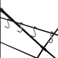 vidaXL Armario microondas madera ingeniería negro roble 60x39,6x123 cm negro y roble Sale