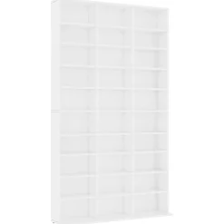vidaXL Armarios Y Almacenamiento-Armario para CDs madera contrachapada 102x23x177,5 cm