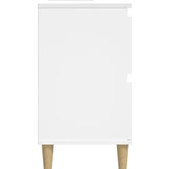 vidaXL Armarios Y Almacenamiento-Armario para lavabo madera contrachapada 80x33x60 cm
