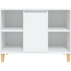 vidaXL Armarios Y Almacenamiento-Armario para lavabo madera contrachapada 80x33x60 cm