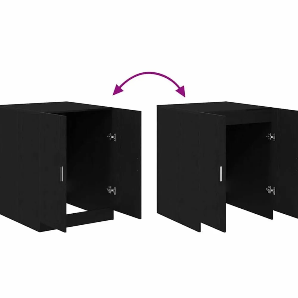 vidaXL Accesorios Para Electrodomésticos-Armario para lavadora 70,5 x 71,5 x 91,5 cm