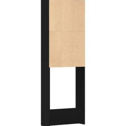 vidaXL Armario para lavadora 64 x 24 x 190 cm Roble negro Hot