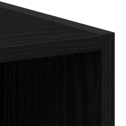 vidaXL Armario para lavadora 64 x 24 x 190 cm Roble negro Hot