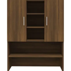 vidaXL Armario para lavadora color roble marrón 70,5x25,5x90 cm Marr&oacute;n roble Online