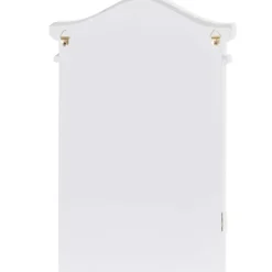 vidaXL Armario para llaves con marco de fotos blanco Outlet