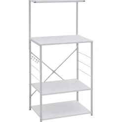 vidaXL Cocina Y Comedor-Armario para microondas madera ingeniería 60x39,6x123 cm