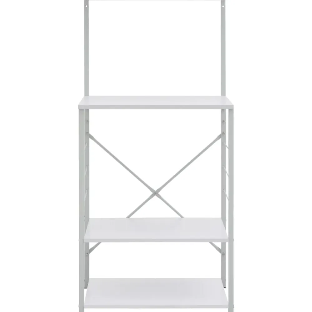 vidaXL Cocina Y Comedor-Armario para microondas madera ingeniería 60x39,6x123 cm