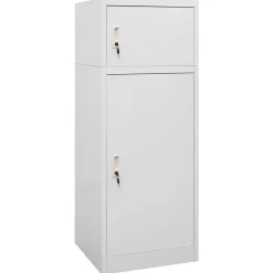 vidaXL Actividades Al Aire Libre-Armario para sillas de montar acero 53x53x140 cm