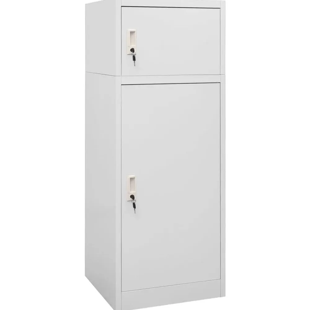 vidaXL Actividades Al Aire Libre-Armario para sillas de montar acero 53x53x140 cm