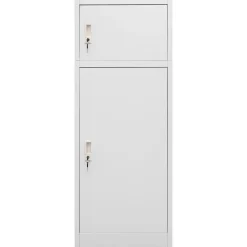 vidaXL Actividades Al Aire Libre-Armario para sillas de montar acero 53x53x140 cm