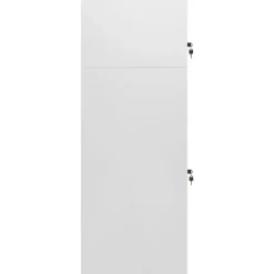 vidaXL Actividades Al Aire Libre-Armario para sillas de montar acero 53x53x140 cm