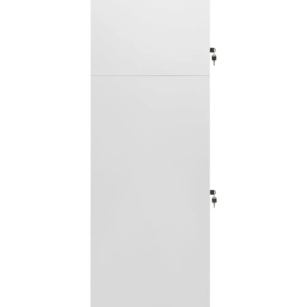 vidaXL Actividades Al Aire Libre-Armario para sillas de montar acero 53x53x140 cm