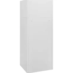 vidaXL Actividades Al Aire Libre-Armario para sillas de montar acero 53x53x140 cm