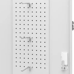 vidaXL Actividades Al Aire Libre-Armario para sillas de montar acero 53x53x140 cm