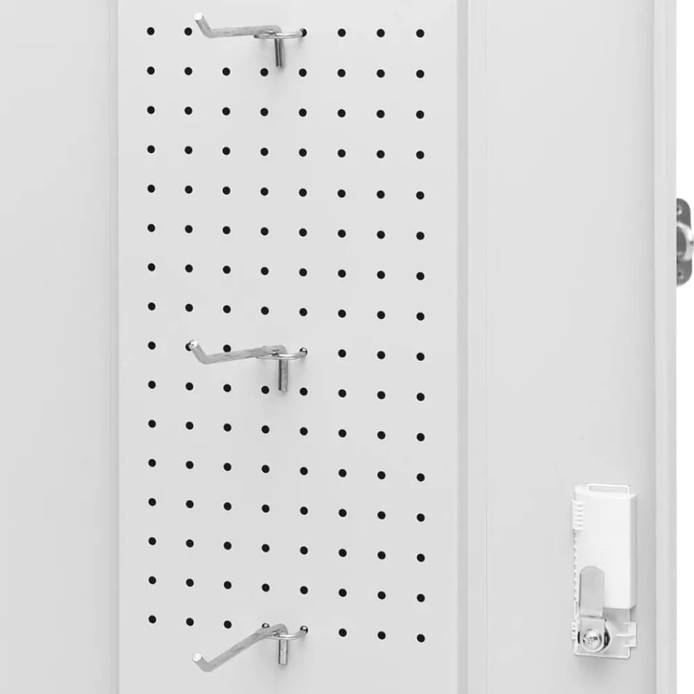 vidaXL Actividades Al Aire Libre-Armario para sillas de montar acero 53x53x140 cm