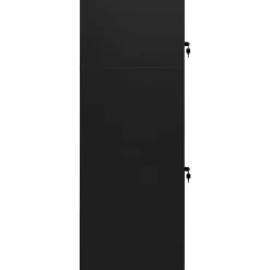 vidaXL Armario para sillas de montar acero 53x53x140 cm Negro Hot