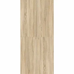 vidaXL Productos Del Hogar-Armario para Zapatos con estante Marrón 80 x 35.5 x 180 cm
