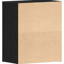 vidaXL Productos Del Hogar-Armario para Zapatos con estante Roble Negro 60 x 35 x 70 cm