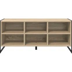 vidaXL Productos Del Hogar-Armario para Zapatos con almacenamiento Sonoma 60 x 35 x 44 cm