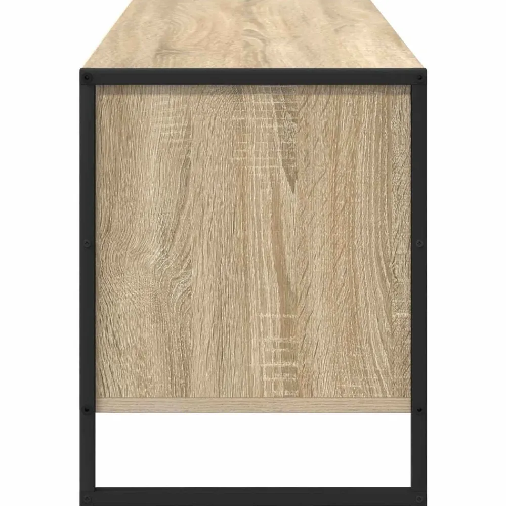 vidaXL Productos Del Hogar-Armario para Zapatos con almacenamiento Sonoma 60 x 35 x 44 cm