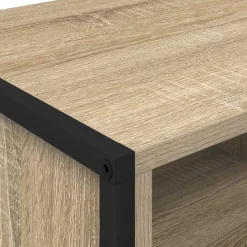 vidaXL Productos Del Hogar-Armario para Zapatos con almacenamiento Sonoma 60 x 35 x 44 cm