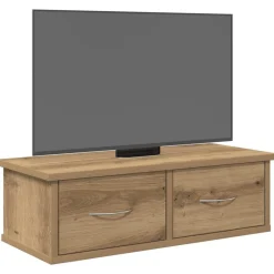 vidaXL Estanterías-Armario pared madera de ingeniería roble artesano 60x26x18,5 cm