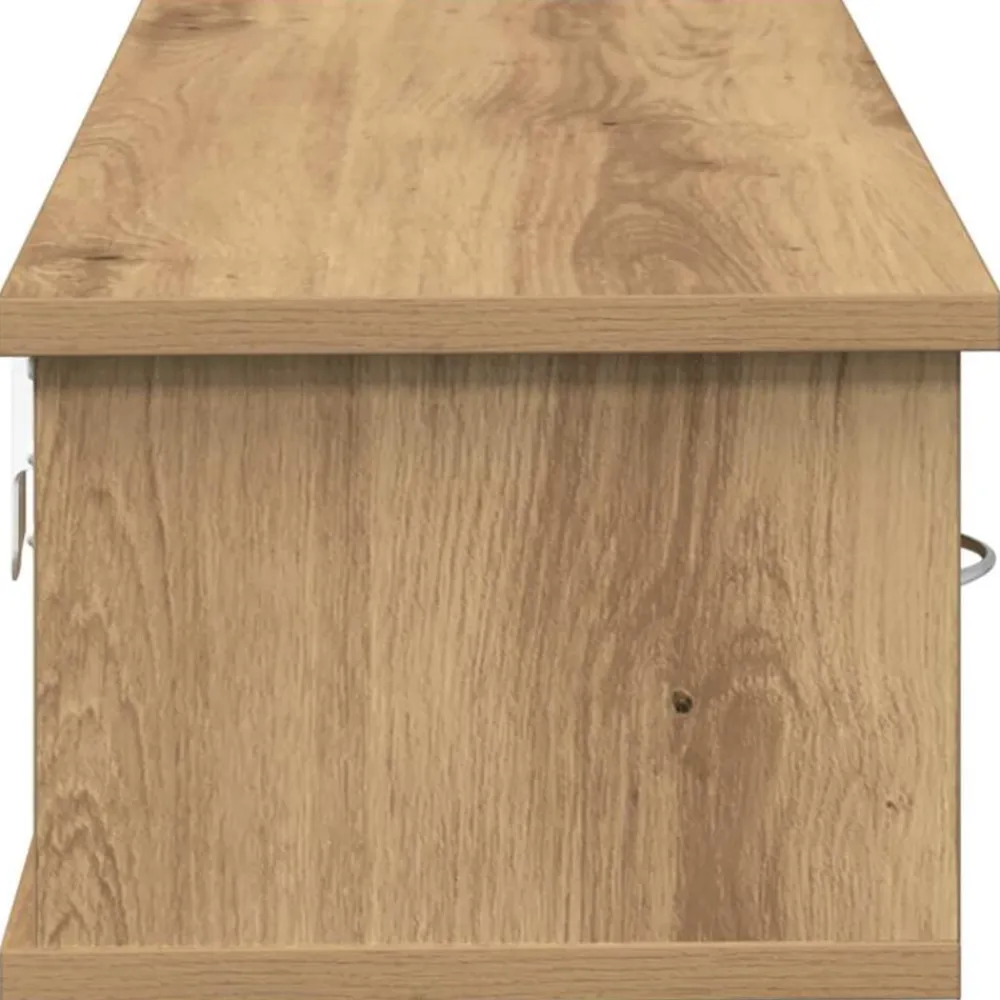 vidaXL Estanterías-Armario pared madera de ingeniería roble artesano 60x26x18,5 cm