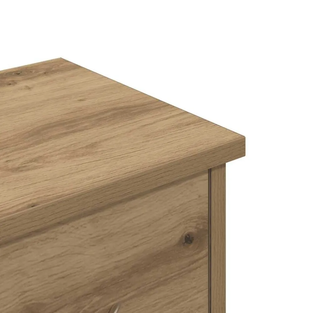 vidaXL Estanterías-Armario pared madera de ingeniería roble artesano 60x26x18,5 cm
