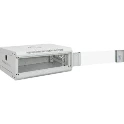 vidaXL Armario rack de servidores de pared 4U 19" IP20 53x40x21 cm Gris Outlet