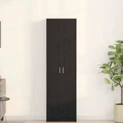 vidaXL Armarios Y Almacenamiento-Armario 55 x 25 x 189 cm Madera de ingeniería