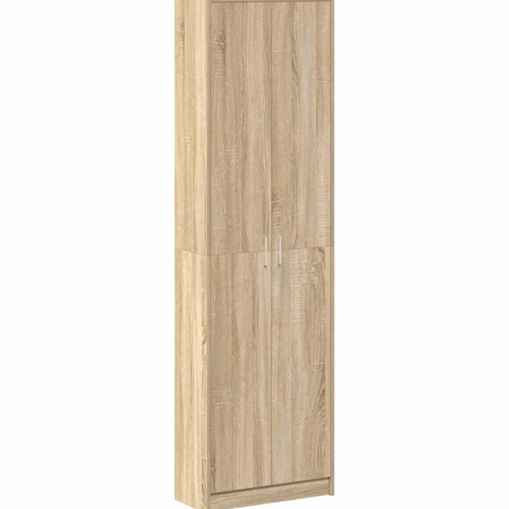 vidaXL Armarios Y Almacenamiento-Armario 55 x 25 x 189 cm Madera de ingeniería